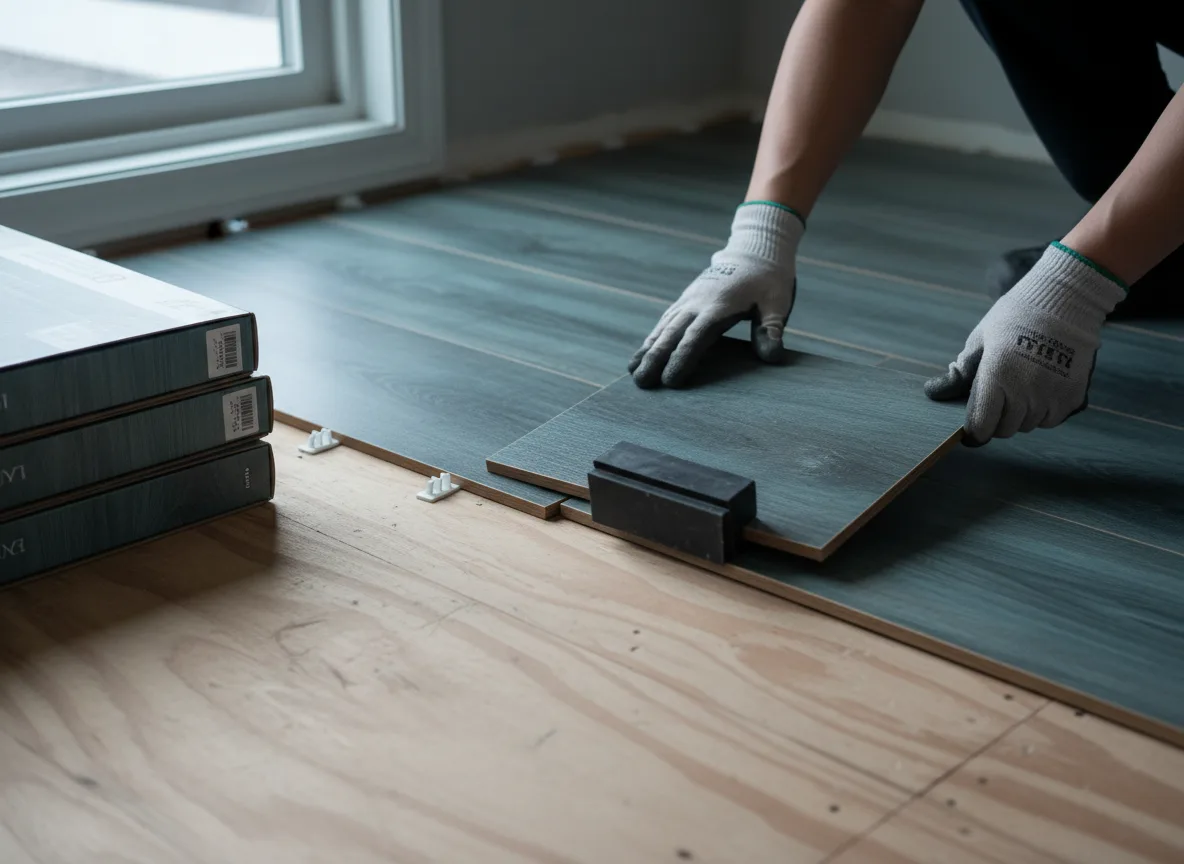 Luxury Vinyl Plank Installation company in Stockport, IA